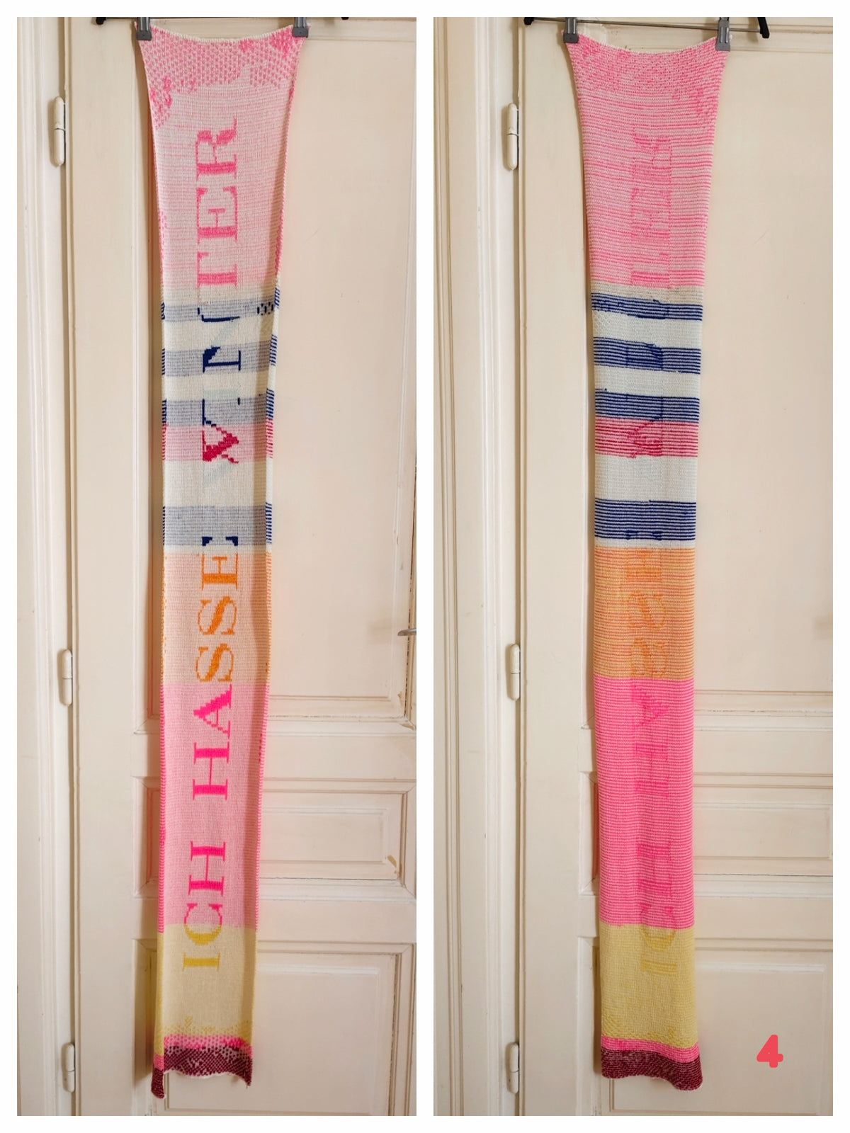 The Anti-Winter Scarf | pink red orange