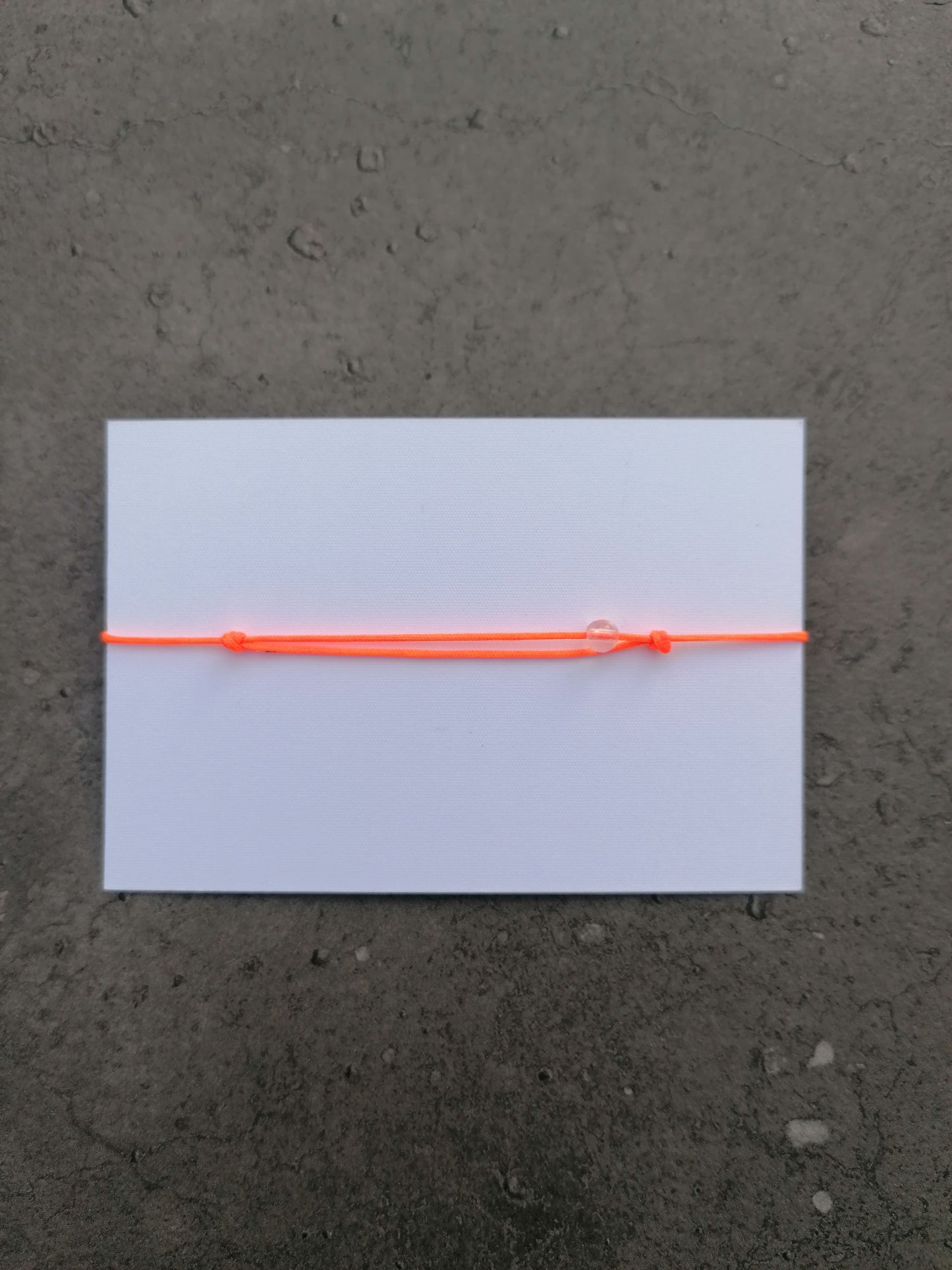 Bergkristall Nugget Armband in neongelb | unisex