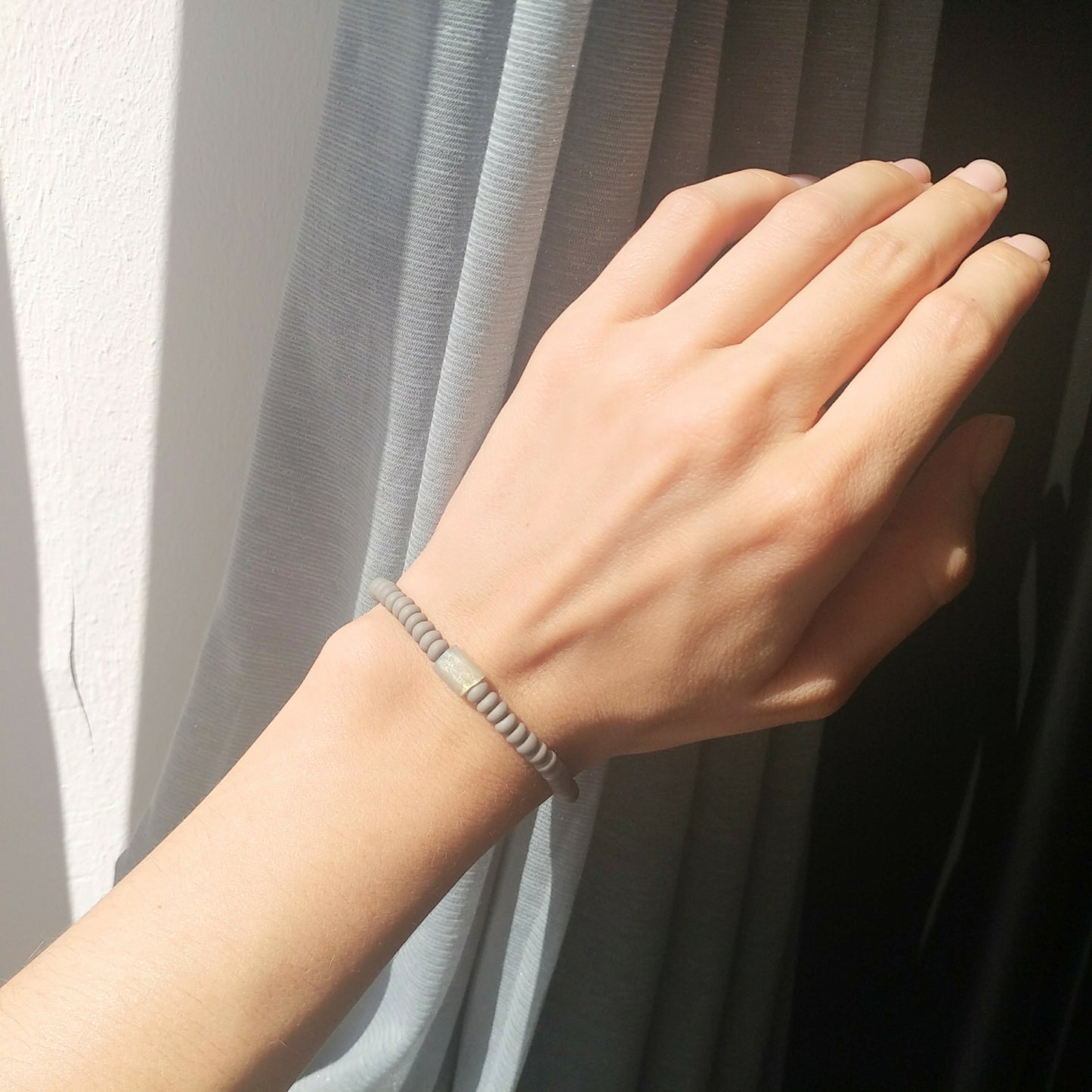 Labradorit Armband grau | pia norden