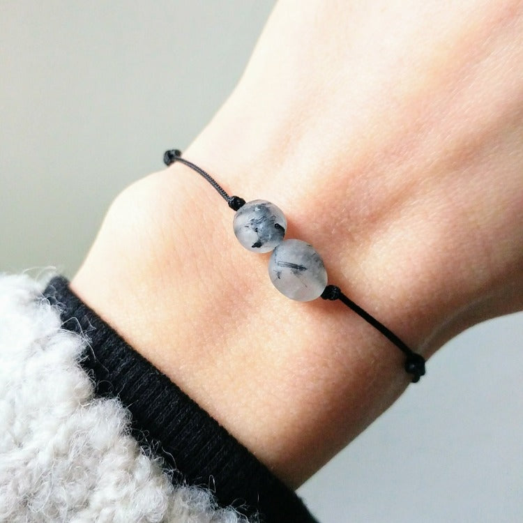 Turmalinquarz Armband schlicht