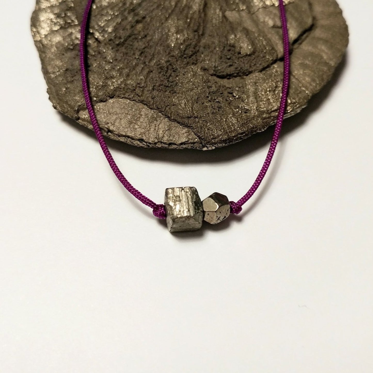 Natürlicher Pyrit Armband | Selbstbewusstsein & Hoffnung