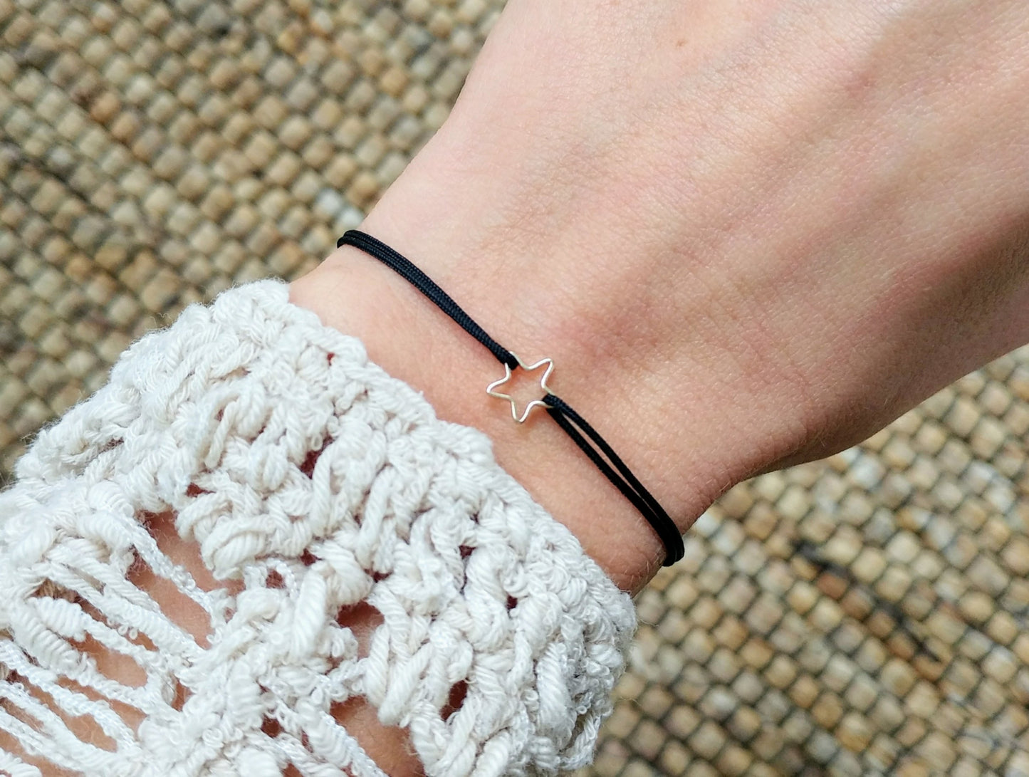 Kleiner goldener Stern Armband