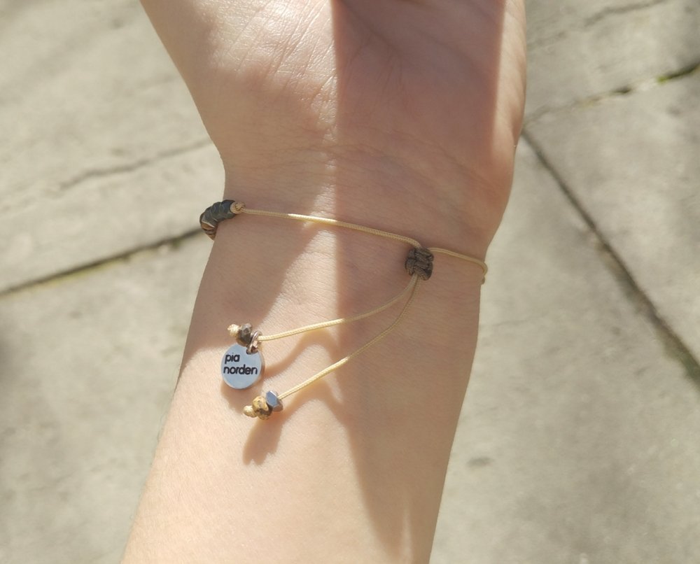 Edelsteinarmband Jaspis Achat Hämatit Howlith