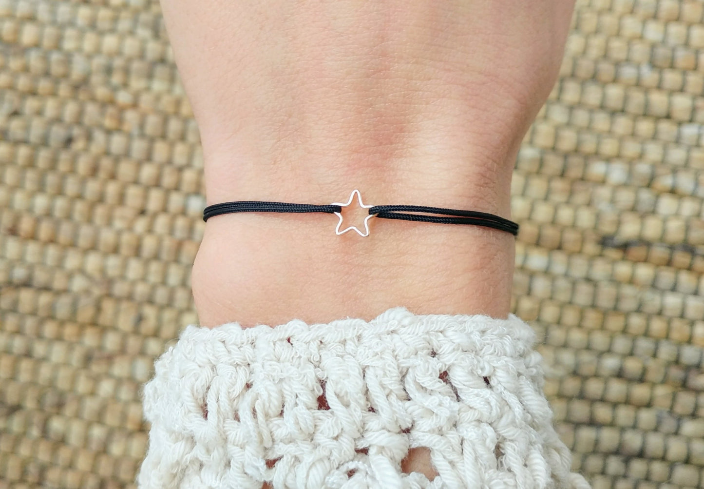 Kleiner goldener Stern Armband