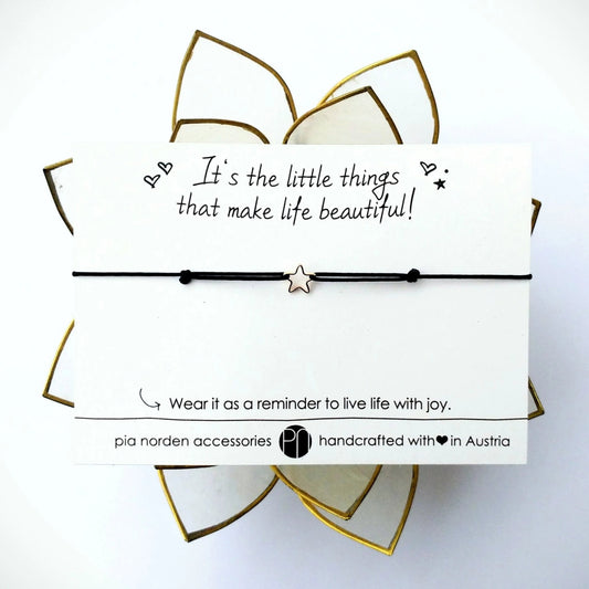 Kleiner goldener Stern Armband