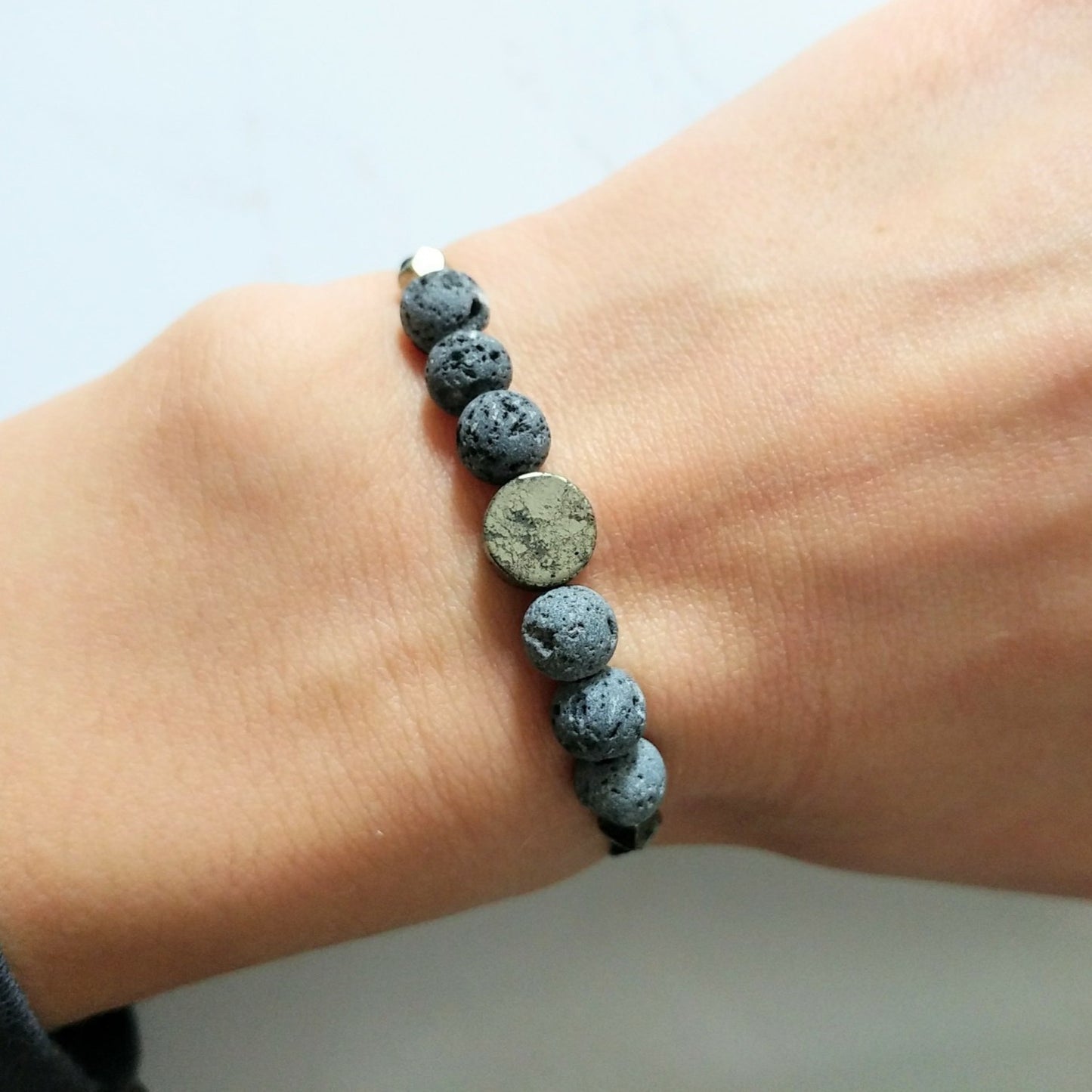 Pyrit & Lava Armband | Aroma Diffuser Armband | pia norden