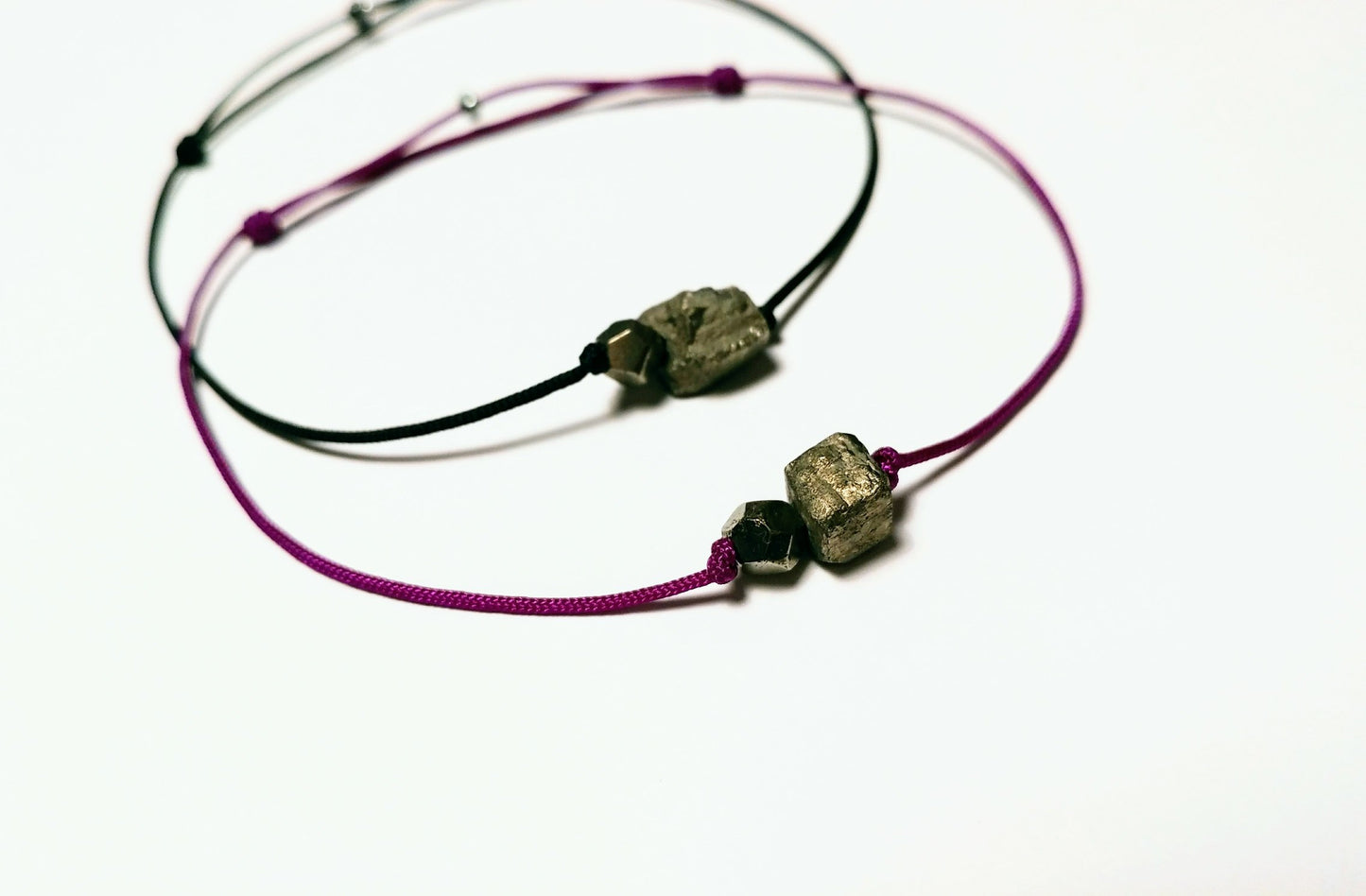 Natürlicher Pyrit Armband | Selbstbewusstsein & Hoffnung