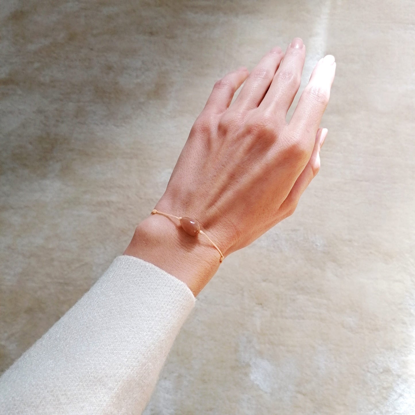 Sonnenstein Nugget Armband von pia norden