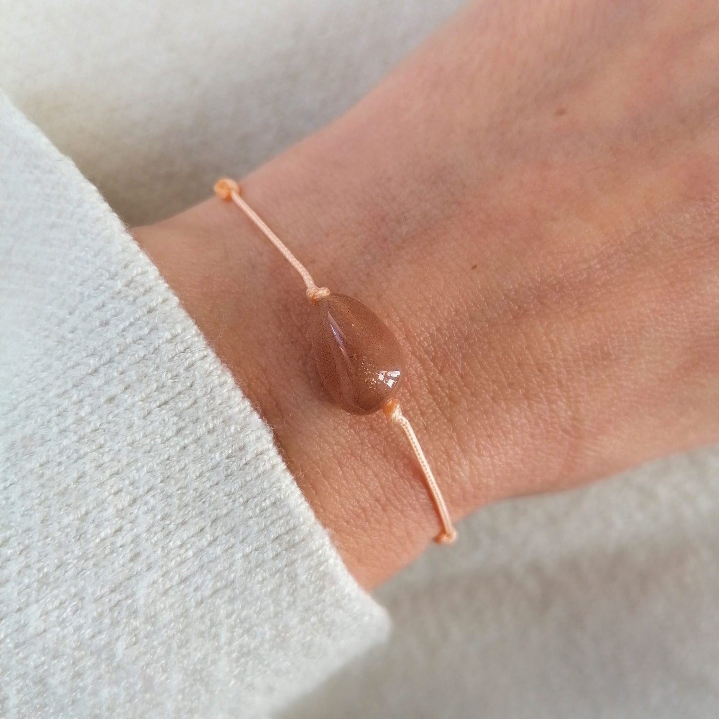 Sonnenstein Nugget Armband von pia norden