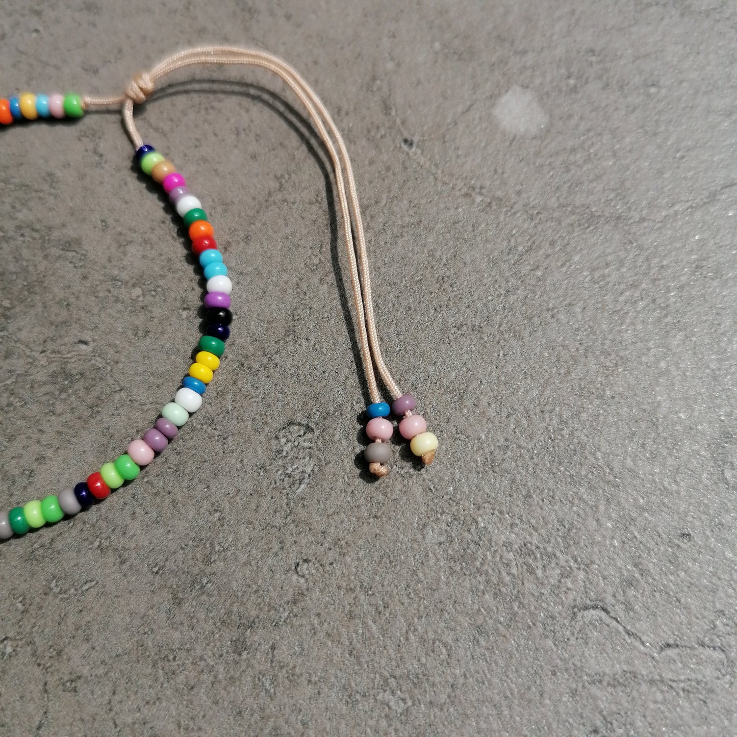 Regenbogenfarben Echtperlen Armband | RAINBOW SEA