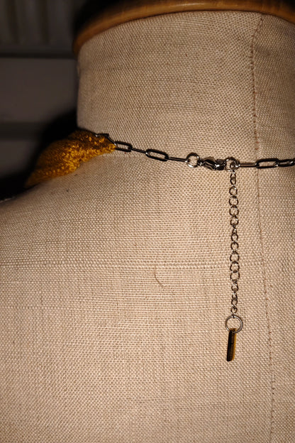 Midas Collier – Strick-Kette mit Barockperlen & Halbedelsteinen | pre-order