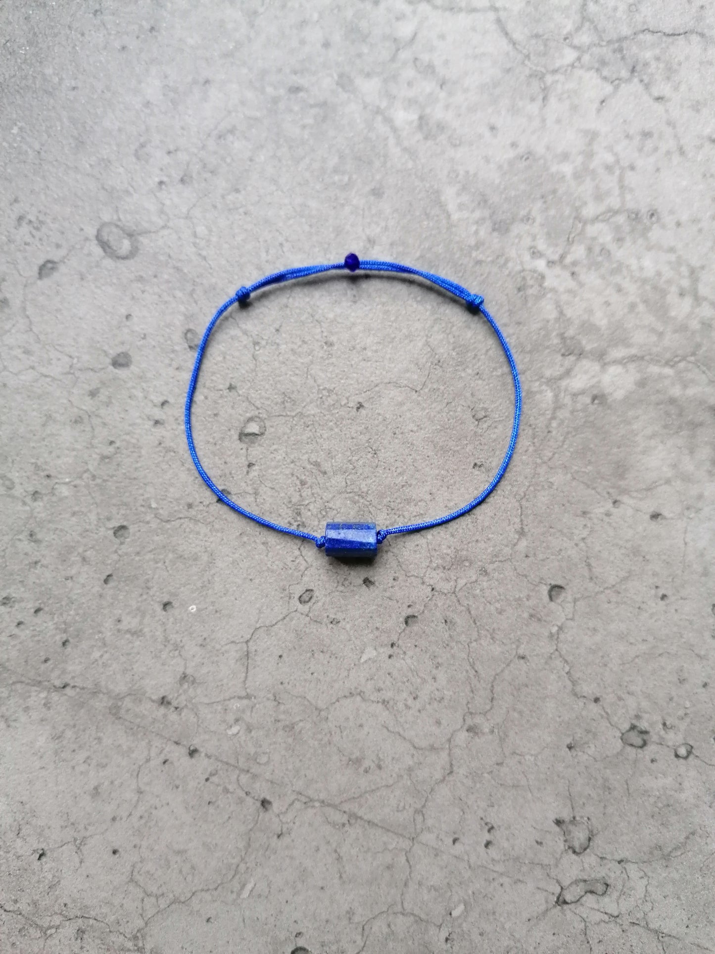 Lapislazuli Armband minimalistisch | blau | unisex