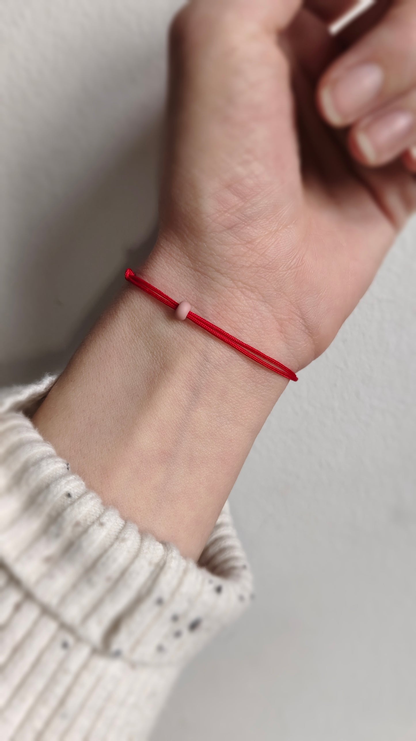 Rotes Armband Erdbeerquarz mit Roségold