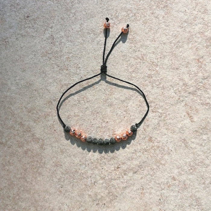 Lava Diffuser Armband mit rosegold by pia norden